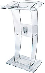 C Style Acrylic Lectern or Podium