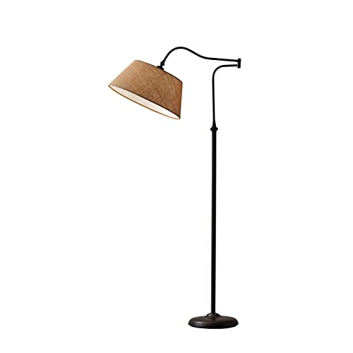 Adesso Rodeo Floor Lamp, 61 in., Antique Bronze, 150W Incandescent/CFL - 1 Lamp