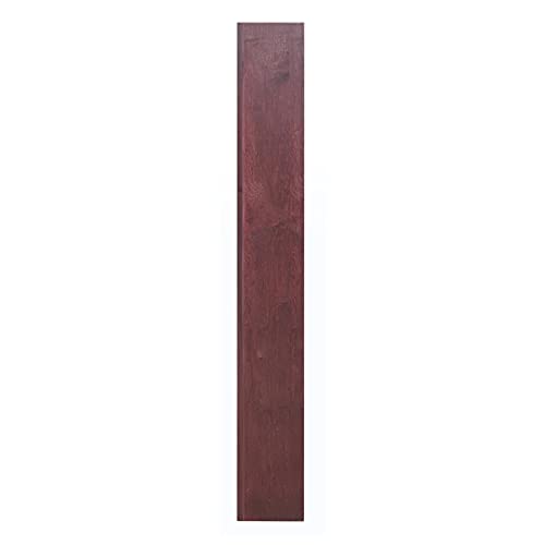 Home Square Double Wide Solid Wood 84" Bookcase, Set of 2, Cherry