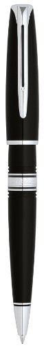 Waterman Charleston Ebony Black, Ballpoint Pen with Medium Blue refill (S0701060)