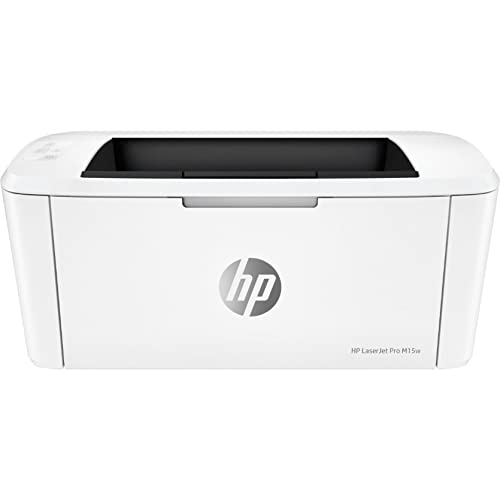 HP Laserjet Pro M15wF Print Only Wireless Monochrome Laser Printer for Home Business Office, White - 19 ppm, 600 x 600 dpi, 8.5" x 11", 150-sheet Capacity, Works with Alexa