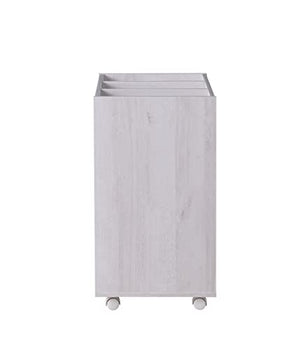 PayLessHere Mobile File Cabinet with 3 Drawers and Top Sorter - White