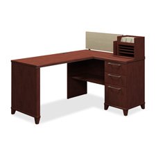 Bush Business Furniture Enterprise Collection 30W 2-Drawer Lateral File in Harvest Cherry