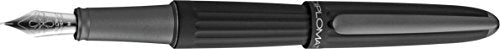 Diplomat D40301025 Aero Fountain Pen with Steel Medium Nib - Black