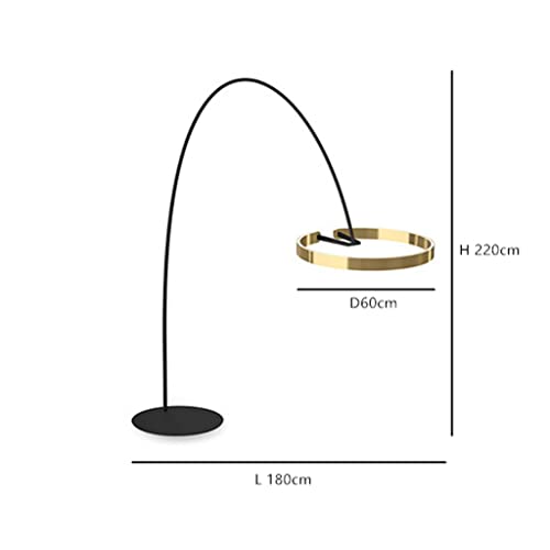 EESHHA LED Postmodern Floor Lamp for Living Room Bedroom Study - Nordic Home Decor Light