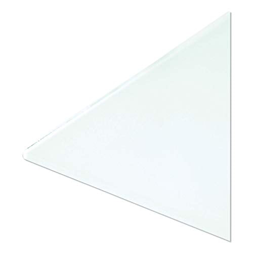 U Brands 3976U00-01 U Brands 3976U0001 Floating Glass Dry Erase Board, 36 X 36, White