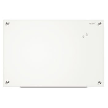 Quartet G9648W Infinity Magnetic Glass Marker Board, 96 x 48, White (1)