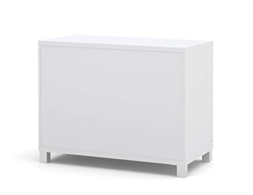 Bestar 120636-1117 Pro Linea Assembled Lateral File Drawer, White