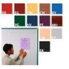 DecoAurora Vinyl Wall Mounted Bulletin Board Size: 4' H x 12' W, Surface Color: Cherry