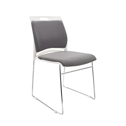 VACYOVKE Stackable Guest Chairs Set - 100 Pack, 1102LB Capacity