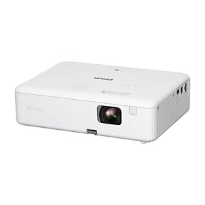 Epson EpiqVision Flex CO-W01 Portable Projector, 3-Chip 3LCD, 3000 Lumens, 300-Inch Screen, Streaming Ready