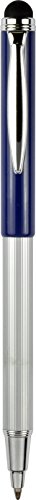 Zebra StylusPen Telescopic Ballpoint Pen, Medium Point, 1.0mm, Black Ink, Navy Barrel, 1-Count