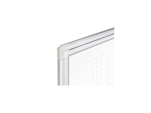 MasterVision Gold Ultra Planning Board Magnetic Dry Erase Grid with Accessory Kit, 48" x 72", Whiteboard with Aluminum Frame
