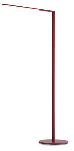 Koncept Lady-7 Matte Red LED Floor Lamp with USB Port