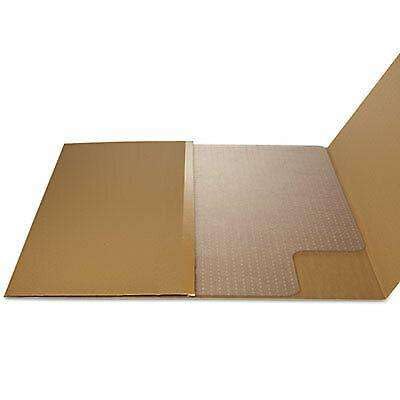 Generic High Pile Carpet Chair Mat, Clear, 45" x 53