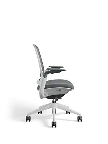 Steelcase Series 1 Office Chair - Ergonomic Work Chair with Weight-Activated Controls, Back Supports & Arm Support - Graphite