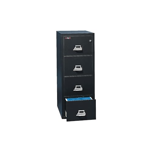 FireKing Insulated Four-Drawer Vertical File
