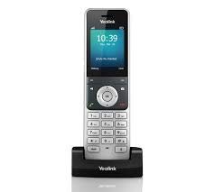 Global Teck Bundle of Yealink W60P IP Cordless Phone Office Bundle | DECT Handsets (5), Base Unit, Power Supply and Microfiber Cloth | Requires VoIP Service (Yealink W56P Base and 5 handsets)