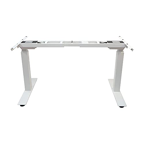 AD ARAZY Electric Stand Up Desk Frame Workstation, Height Adjustable Standing Base Dual Motor DIY Workstation with Touch Memory Controller