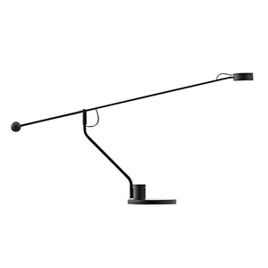 BinOxy Desk Lamp Postmodern Creative Study Desk Lamp Adjustable Rocker Lamp Wrought Iron LED Long Arm Reading Lamp, Black - Home Office Desk Light