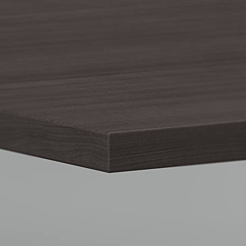 Bush Business Furniture 8 Foot Conference Table | Metal Base | Boat Shaped | 96Wx42D