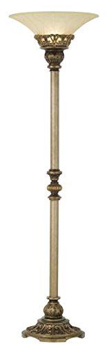Pacific Coast 85-3966-76 Timeless Elegance Applewood 150W Floor Lamp Torchiere