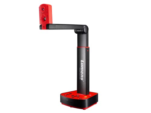 Lumens 4K USB/HDMI Document Camera with LED Light, 13MP CMOS, 30x Zoom