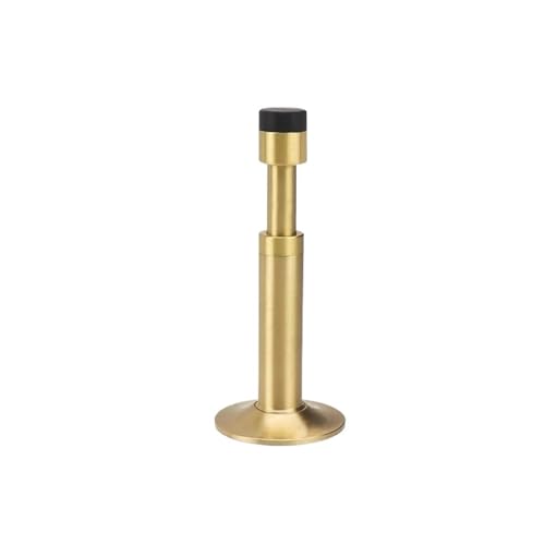 FANCUF Copper Hydraulic Buffer Door Stop Floor Wall-Mounted Bumper (Color: E, Size: As Shown)