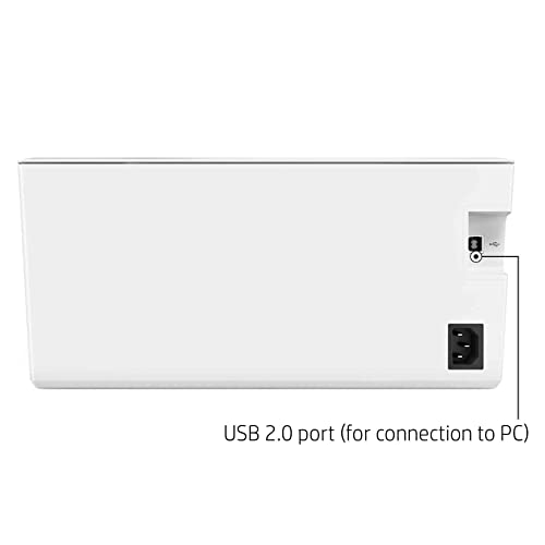 HP Laserjet M110 we Wireless Black & White Monochrome Laser Printer with HP+ and Bonus 6 Free Months of Instant Ink, White - Print only - 21 ppm, 600 x 600 dpi, 8.5 x 14