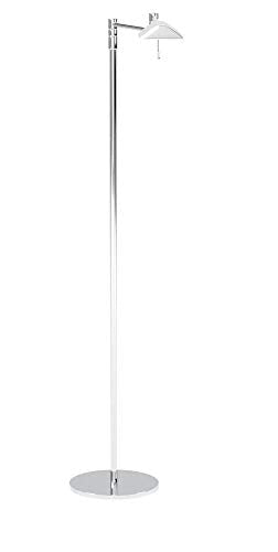 Holtkoetter 9680LEDP1 SN LED Low-Voltage Swing-Arm Floor Lamp with Dimm-System P1, Satin Nickel