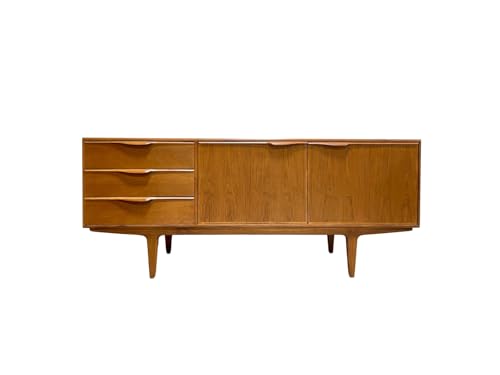 Lschool Mid Century Modern Styled CREDENZA/Media Stand/Sideboard