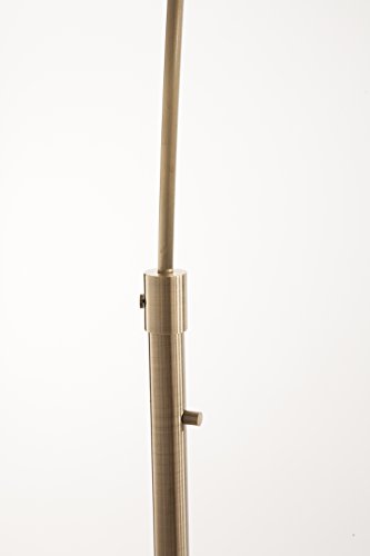 Nova of California 2111017 Luna Bella Arc Lamp, Weathered Brass
