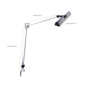 Brrnoo Swing Arm Desk Work Lamp, 16W LED Task Lamp (US Plug)