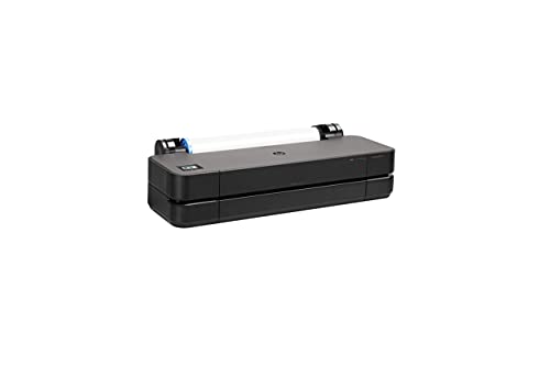 Hewlett Packard DesignJet T250 Large Format Compact Wireless Plotter Printer - 24", with Mobile Printing (5HB06A) + Cleaning Kit