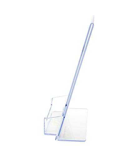 Marketing Holders 5"w x 7"h Advertisement Sign Holder with Attached Business Card Pocket Printed Material Literature Flyer Frame Slant Back Pack of 120