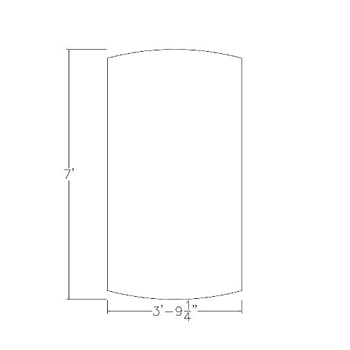 SKUTCHI DESIGNS INC. 6 Person Arc Rectangle Conference Table | Metal T-Legs | Harmony Series | 7 Ft | White Cypress