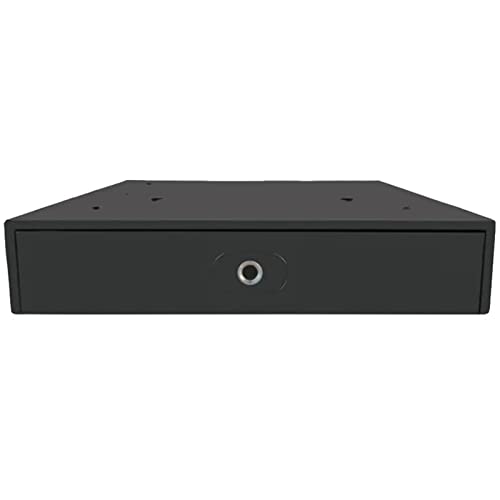 ZBQLKM Ceiling Drawer Safe, Fingerprint Identification Drawer Safe, Small Office Home Deposit Box with Auto Popup & Low Battery Alarm, for Home Office