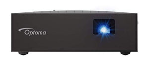Optoma LV130 Mini Projector, Bright and Ultra Portable LED Cinema in Your Pocket, 4.5 Hour Built-in Battery, HDMI, USB, DLP Projector with Amazing Colors