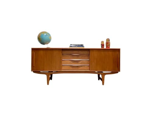 Lschool Mid Century Modern Danish CREDENZA/Media Stand/Sideboard