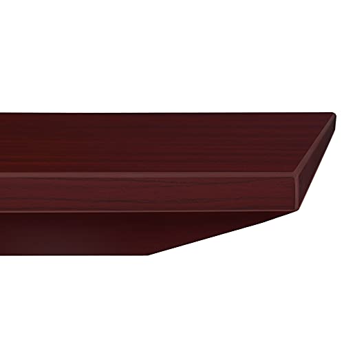 Regency 8 ft Mahogany/Black Conference Room Table