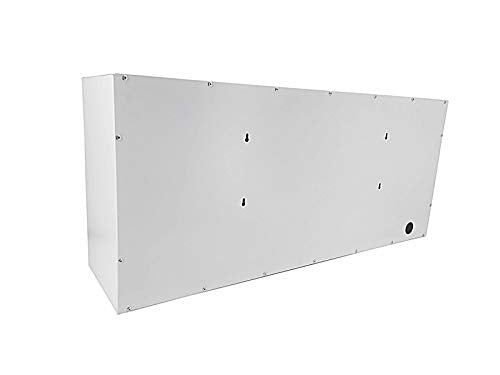 FixtureDisplays 30-Slot Cell Phone Storage Station Lockers with Clear Window and Mail Slot - No Charging Capability