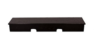 Black X-Large Smooth Top Sound Bar TV Riser 53x13x6 outside-50x12x5 1/4 Inside