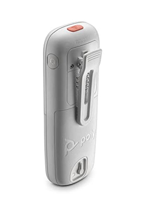 Poly Rove 40 DECT IP Phone Handset - Wireless Ruggedized Antimicrobial DECT Handset - Microban Technology - Bluetooth & 3.5mm Connectivity - North America