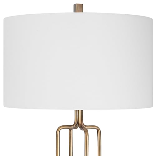 Uttermost 30148 Link Floor Lamp - 1 Light, 67" Tall x 19" Wide