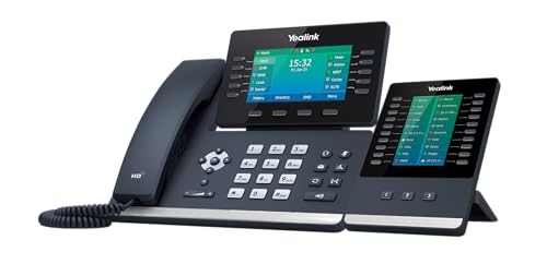 MM MISSION MACHINES Business Phone System Y300C: Yealink T54W Phones + Cloud Server + Free 3-Months Cloud Phone Service (6 Phone Bundle)