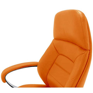 Zuri Furniture High Back Executive Chair - Orange