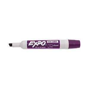 EXPO Low Odor Dry Erase Markers, Chisel Tip, Assorted Colors, 192 Count