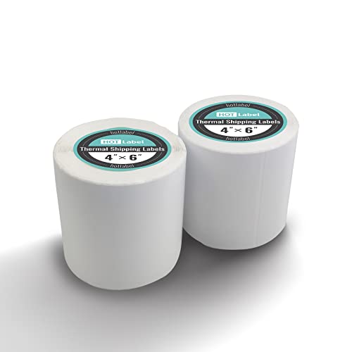 HotLabel S8 Thermal Label Printer - with 800 4×6 Shipping Labels - USB Barcode Sticker Maker Machine, Direct, Jar Bottle Labeller, UPS USPS FedEx Amazon Ebay Etsy Packages Postage Writer Windows Mac