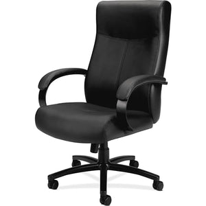 HON Validate Big and Tall Executive Chair - Leather Computer Chair - Black (HVL685)