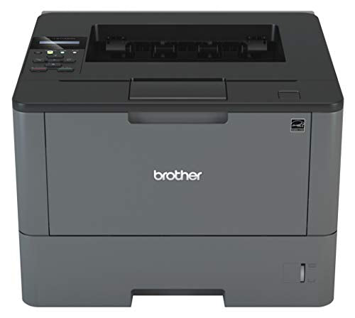 Brother Monochrome Laser Printer, HL-L5100DN, Duplex Two-Sided Printing, Ethernet Network Interface, Mobile Printing, Amazon Dash Replenishment Enabled